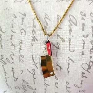 Stainless Steel Butcher Knife Hatchet Cleaver Wood